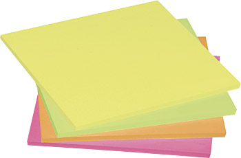 Discount A7 Bright Sticky Notes - GoPromotional.com