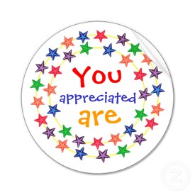 You Are Appreciated! - Photo Credit: humblybeautiful.blogspot.com