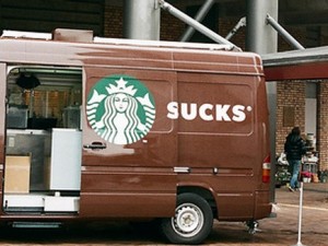 GoPromotional - Logo Mistakes - Starbucks Van