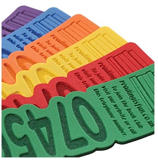 GoPromotional - Embossed Bookmarks