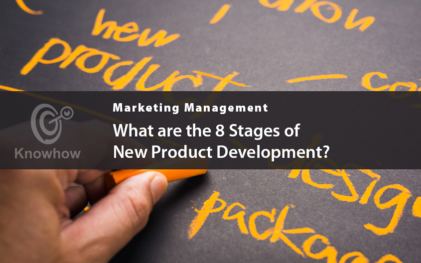 What are the 8 Stages of New Product Development?