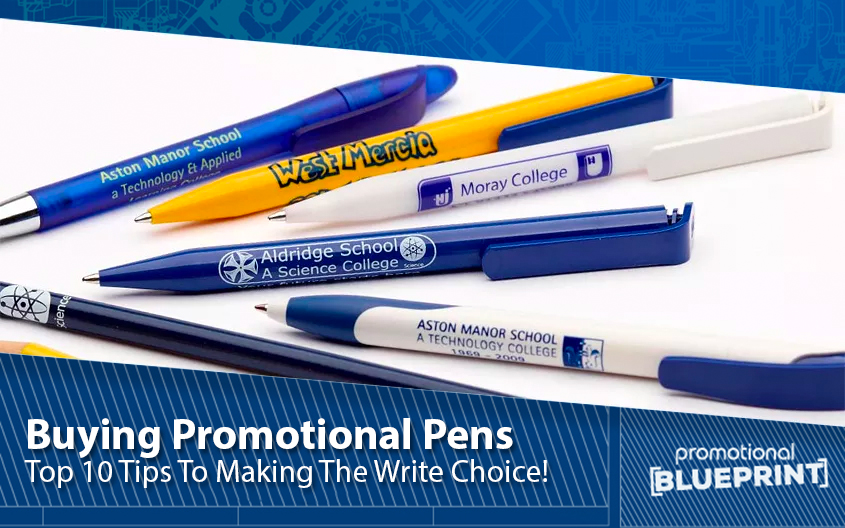 10 Tips For Buying Promotional Pens