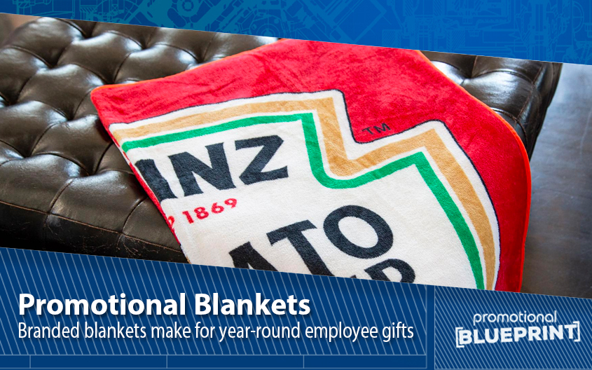 Branded Blankets Make For Year Round Employee Gifts