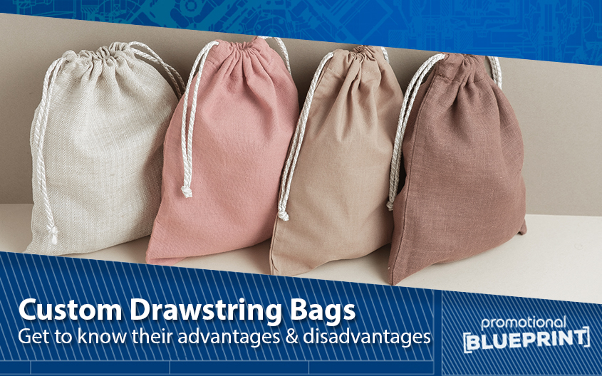 Advantages and Disadvantages of Custom Drawstring Bags