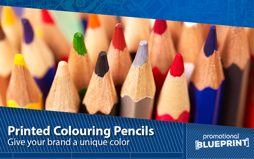 Give Your Brand a Unique Colour with Printed Colouring Pencils