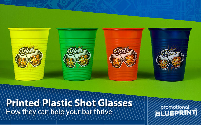 How Printed Plastic Shot Glasses Can Help Your Bar Thrive