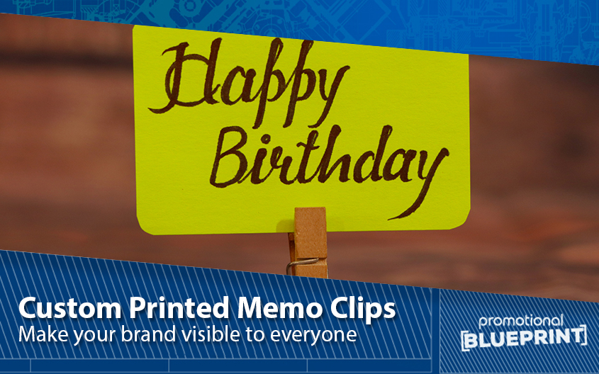Make Your Brand Visible to Everyone with Custom Printed Memo Clips