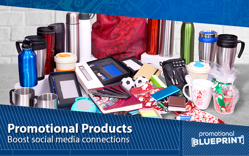 Boost Social Media Connections with Promotional Products