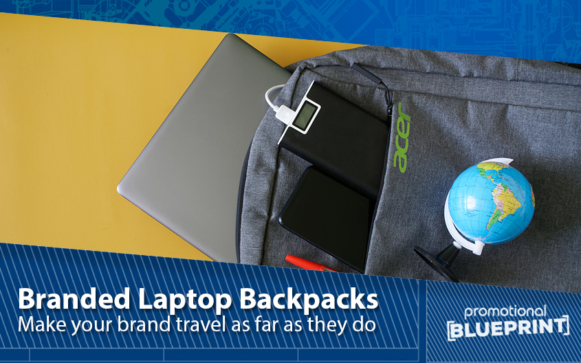 Make Your Brand Travel As Far As Branded Laptop Backpacks Do