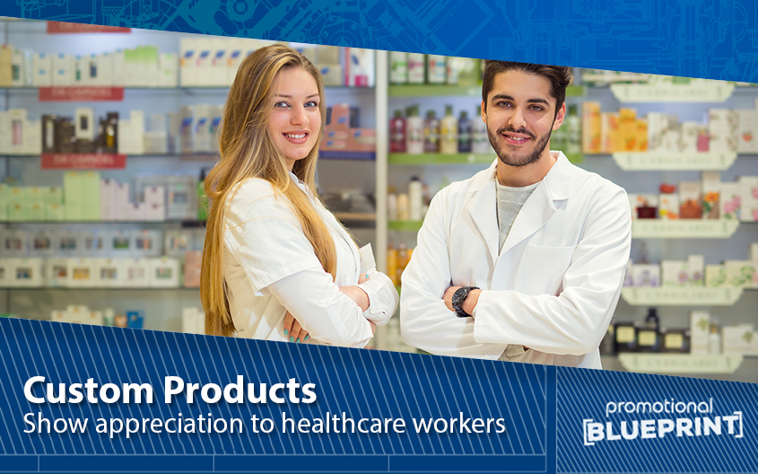 Show Appreciation to Healthcare Workers Using These Custom Products