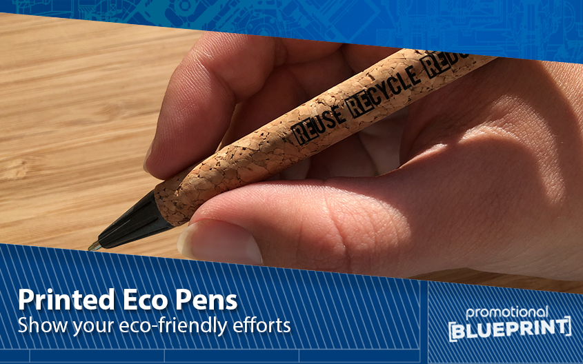 Show Your Eco-Friendly Efforts with Printed Eco Pens