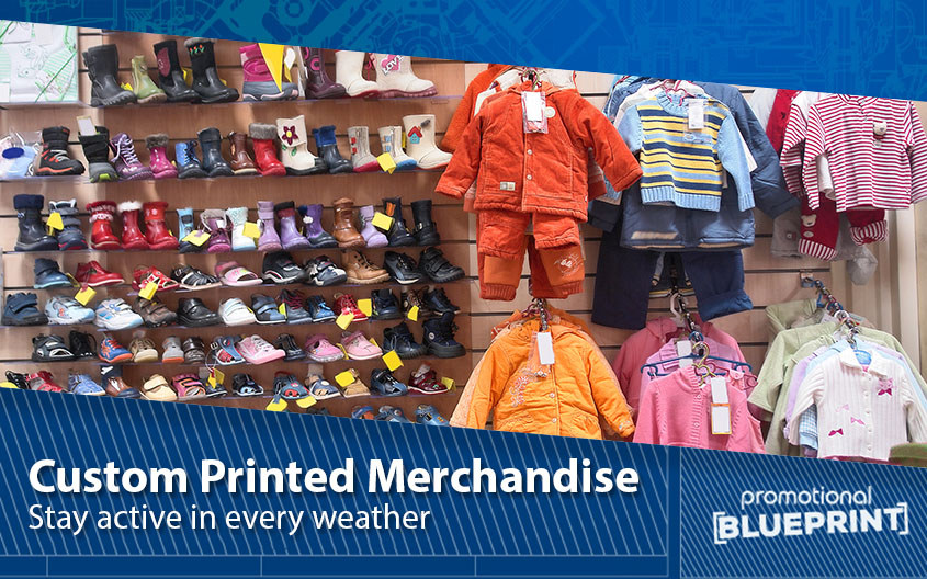 Stay Active in Every Weather with these Custom Printed Merchandise