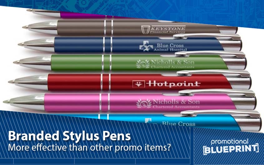 Branded Stylus Pens – More Effective Than Other Promo Items?