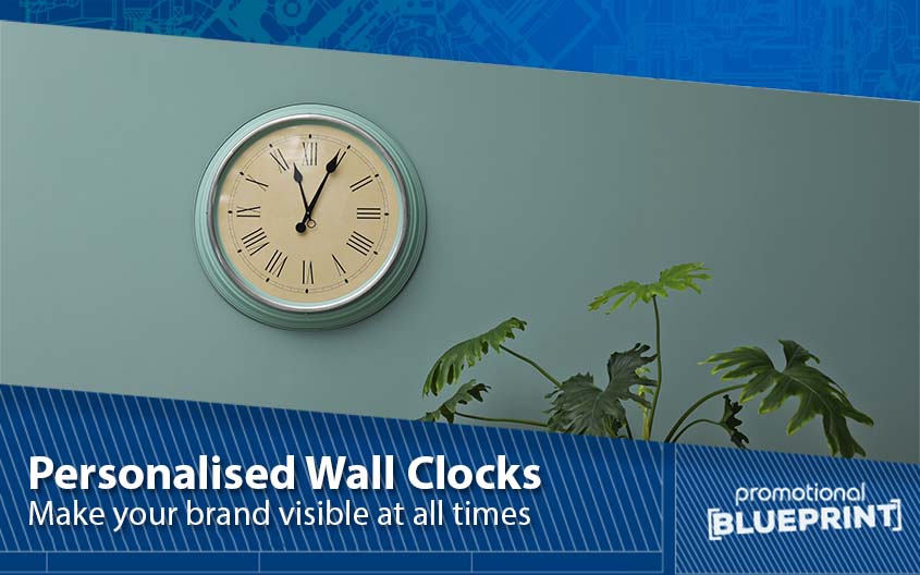 Make Your Brand Visible at All Times With Personalised Wall Clocks