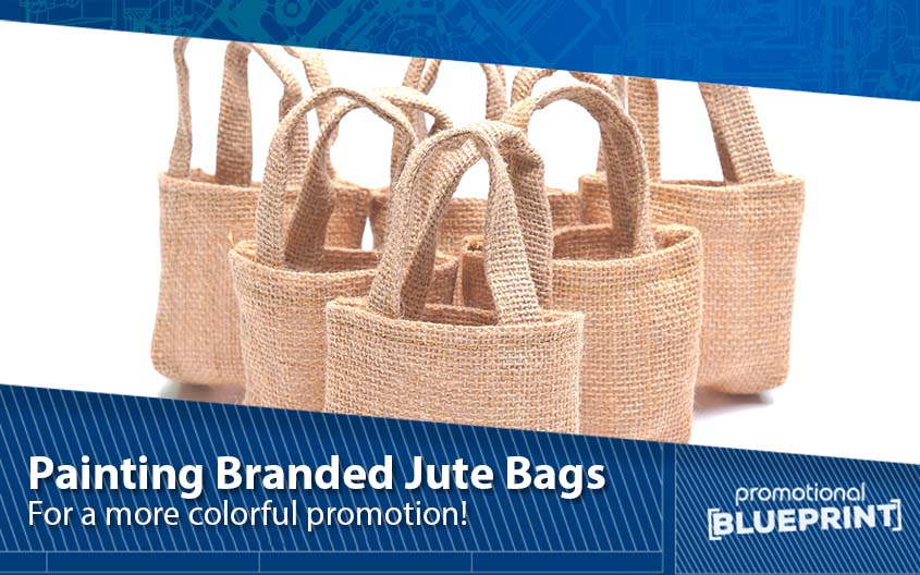 Painting Branded Jute Bags for a More Colorful Promotion