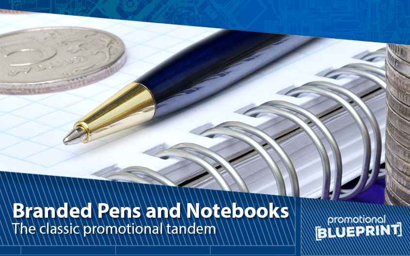 Branded Pens and Notebooks – The Classic Promotional Tandem