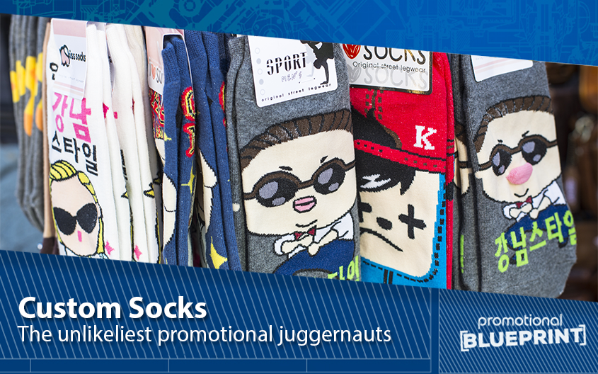Custom Socks — The Unlikeliest Promotional Juggernauts 