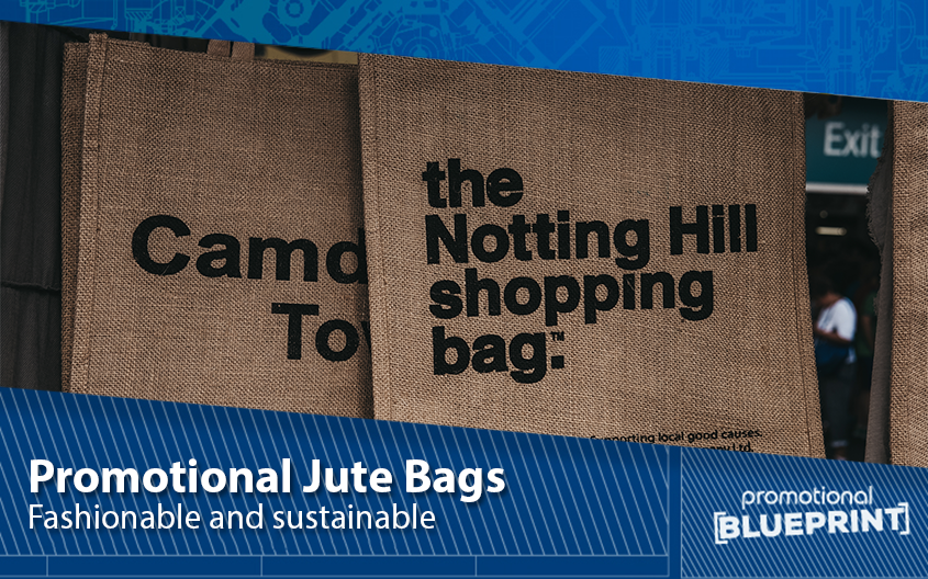 Fashionable and Sustainable — Promotional Jute Bags