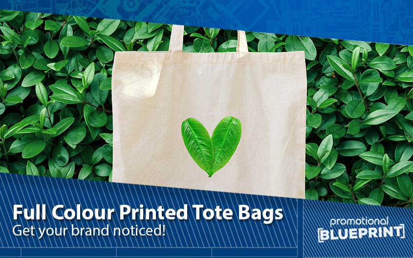 Get Your Brand Noticed With Full Colour Printed Tote Bags