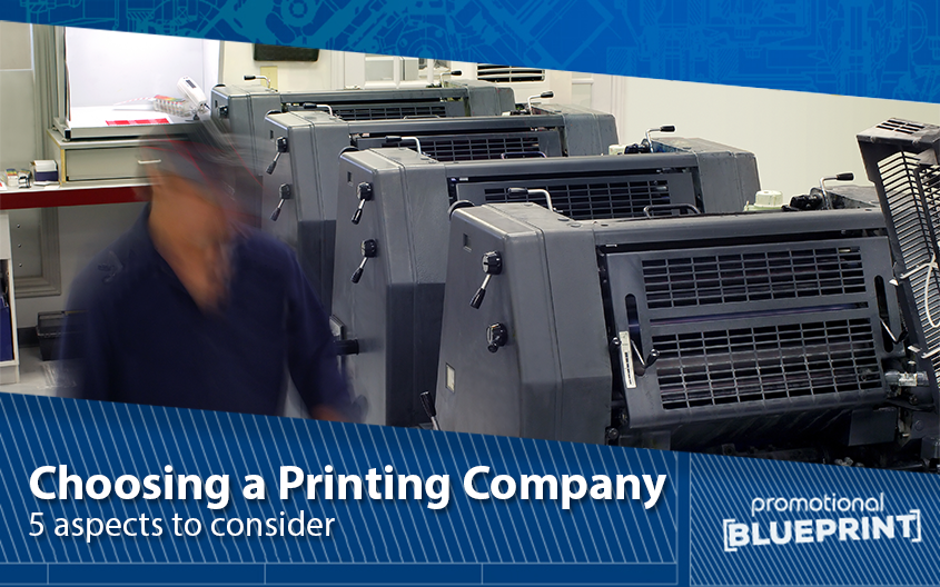 5 Aspects to Consider When Looking for a Printing Company