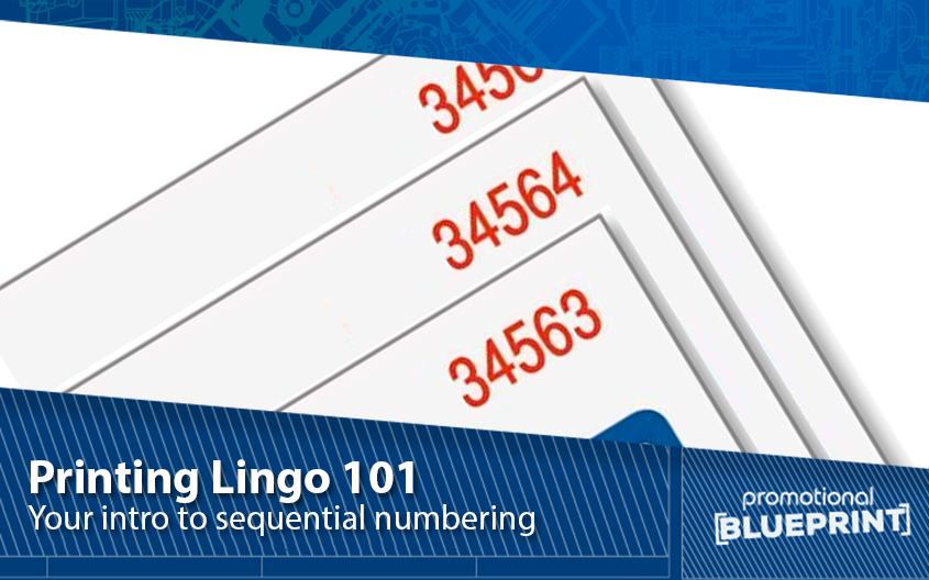 Printing Lingo 101: Your introduction to Sequential Numbering