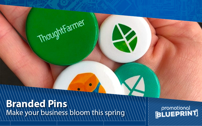 Make Your Business Bloom This Spring Season With Branded Pins